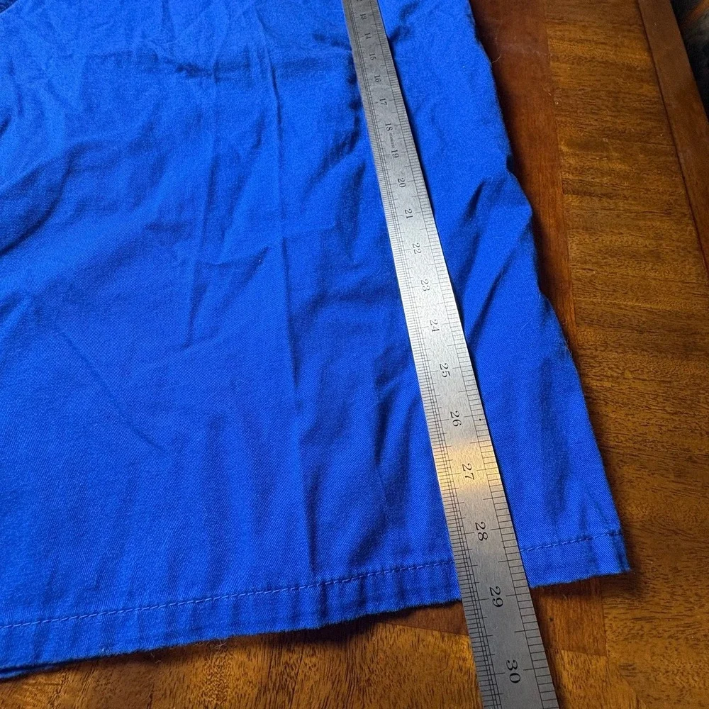 Enyce Royal Blue Cotton Long Shorts Men's Size 46 Y2K Hip Hop